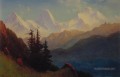 Splendeur des Grands Tetons Albert Bierstadt Montagne